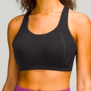 Lululemon Athletica Black Air Support Sports Bra